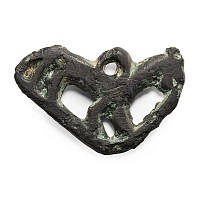 Medieval Bronze Horse Pendant