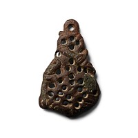 Anglo-Scandinavian Viking Bronze Urnes Pendant