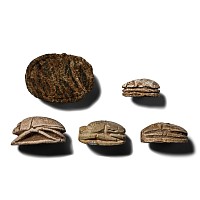 Egypto-Phoenician Hardstone Scarab Group