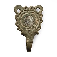 Anglo-Saxon Bronze Hook Fastener