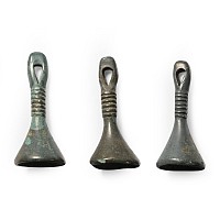 Bronze Age Bell Pendant Set