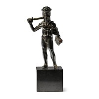 Etruscan Bronze Statuette of Herakles