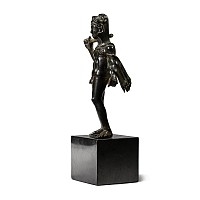 Etruscan Bronze Statuette of Herakles