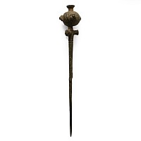 Luristan Bronze Poppy-Headed Pin