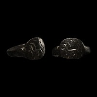 Roman Bronze Ring with Lion