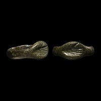 Roman Bronze Ring with Hand