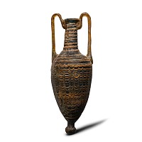 Greek Core-Formed Glass Amphoriskos