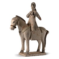 Chinese Ming Horse and Rider