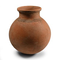 Greek Geometric Terracotta Vessel