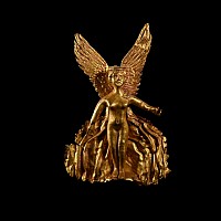 Greek Gold Figure of Nike from a Monumental Funerary Wreath