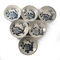 Tek Sing Treasure Shipwreck Glazed Blue and White Dish Set
