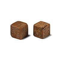 Roman Bone Dice Pair