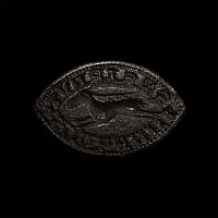 Medieval Bronze Seal Matrix of John Neiruit, Judge Serving in King John's Court