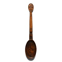 Wooden Spoon with Cross