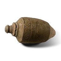 Turco-Mongol 'Greek Fire' Ceramic Fire Bomb or Hand Grenade