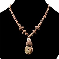 Western Asiatic Ceramic Bead Necklace String