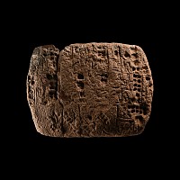 Proto-Sumerian Terracotta Pictographic Tablet
