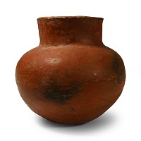 Pre-Columbian Red Ware Storage Jar