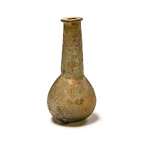 Roman Glass Bottle with Tubular Neck