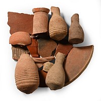 Roman Ceramic Vessel and Sherd Group