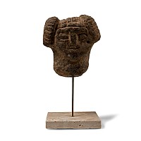 Phoenician-Iberian Stone Head of a Lady