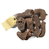 Large Sepik Papuan Healing Figure Fragments