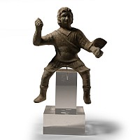 Bronze Rider Statue