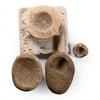 Native American Stone Mortar Group