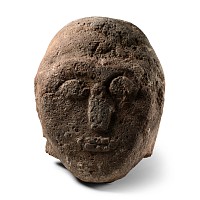 Iron Age Celtic Limestone Head
