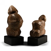 Large Stone Age Pregnant Mother Goddess Idol Collection