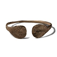 Viking Age Silver Bracelet with Splayed Terminals
