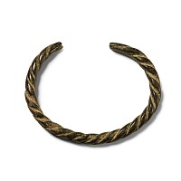 Viking Age Twisted Bronze Bracelet