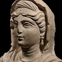 A Fine Life-Sized Eastern Roman Bust of a Wealthy Lady