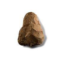 Stone Age 'St Front' Rate Triangular Form Flint Handaxe