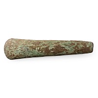 Bronze Age Copper D-Sectioned Flat Axe