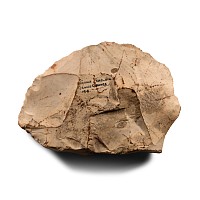 Giant Stone Age Grimes Graves Ovate Flint Racloir