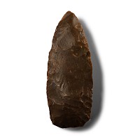 Stone Age Knapped Flint Axehead