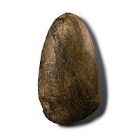 Stone Age New Caledonia Polished Green Stone Axehead