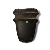 Native American Polished and Grooved Stone Axehead