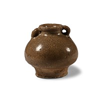 South East Asian Sawankhalok Glazed Jar