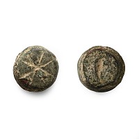 Roman Bronze Chi Rho Weight