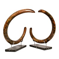 Spectacular Woolly Mammoth Tusk Pair