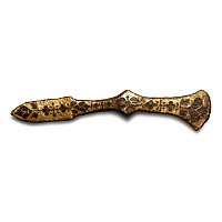 Byzantine Gold Inlaid Ceremonial Axe Head