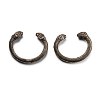 Achaemenid Silver Ram-Headed Bracelet Pair