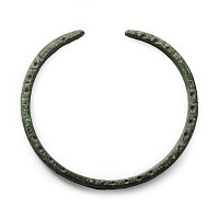 Achaemenid Bronze Punched Bar Bracelet