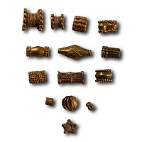 Western Asiatic Gold Bead Group