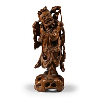 Chinese Wooden Figure