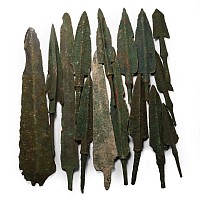 Luristan Bronze Arrows and Blades Group