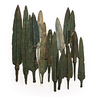 Luristan Bronze Arrow and Blade Group
