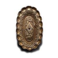 Post Medieval Parcel-Gilt Silver Dish